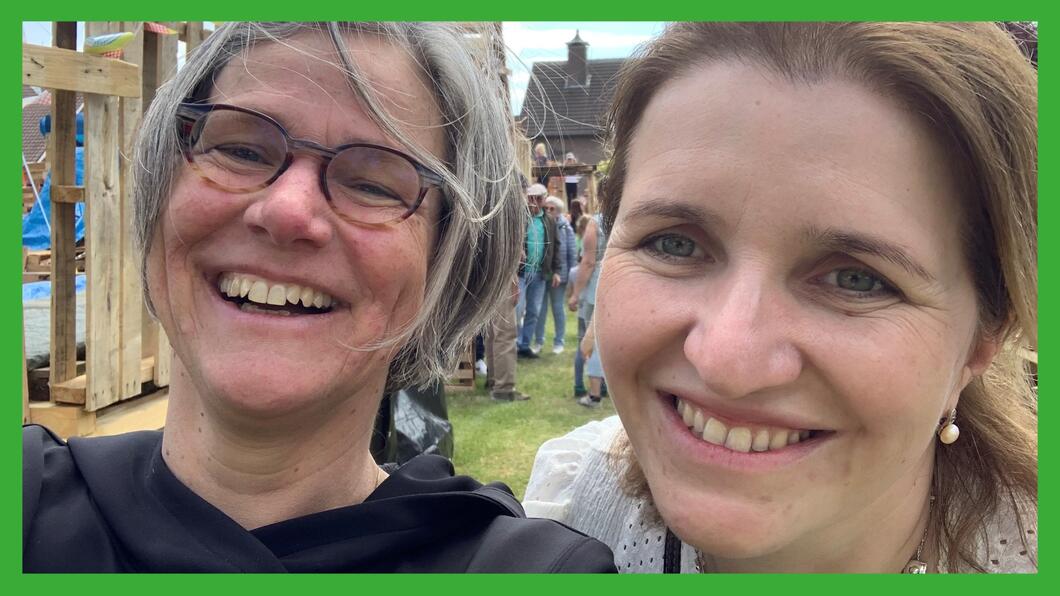 Marieke en Marina