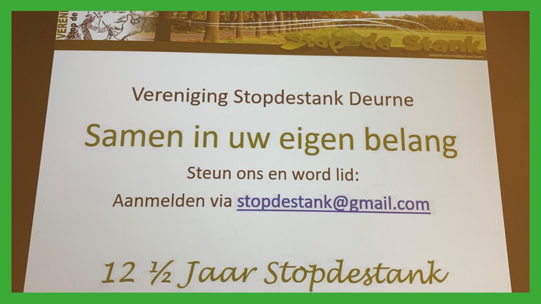 stop de stank