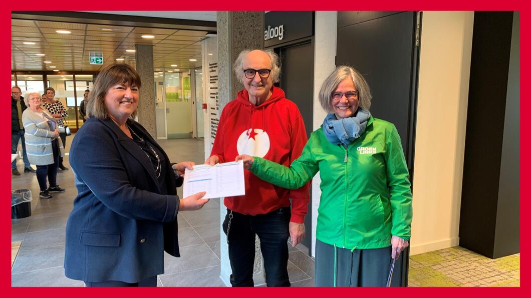 aanbieden petitie