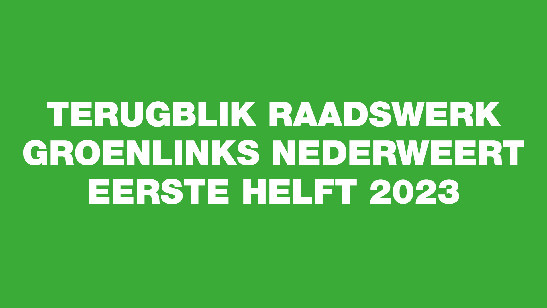 terugblik eerste helft 2023