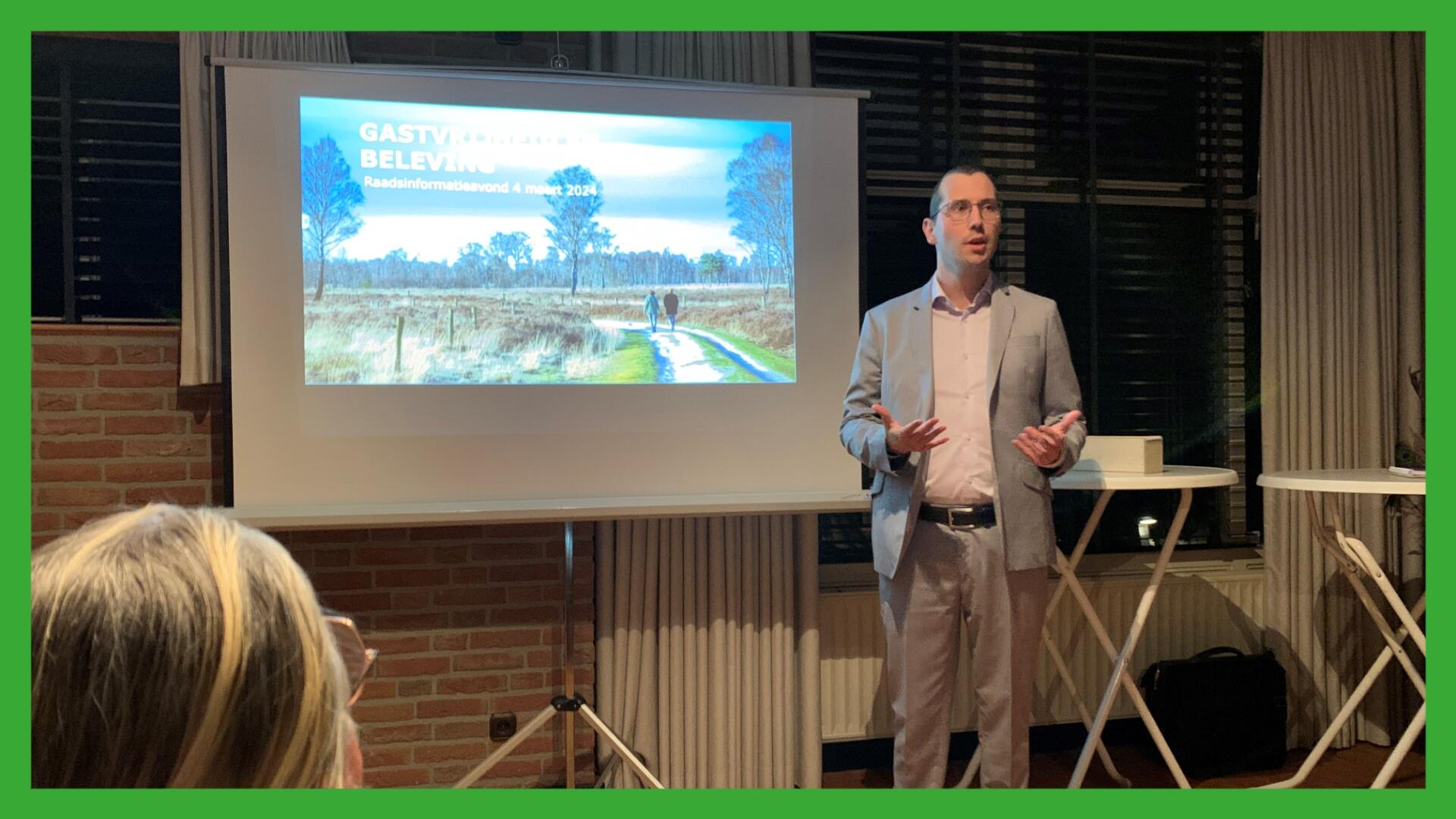 Informatieavond toerisme en recreatie